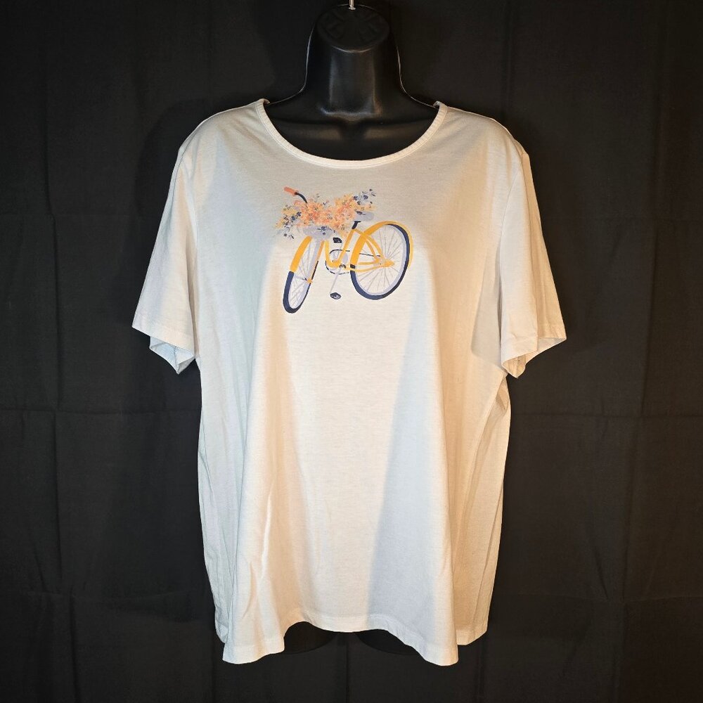 Flower Basket Bike Tee